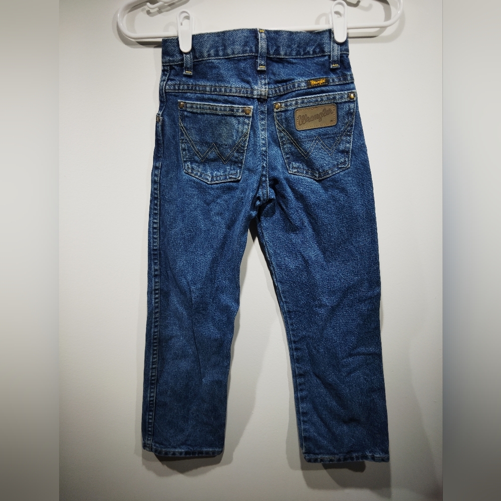 Kids Wrangler jeans size 8 slim 100% cotton
